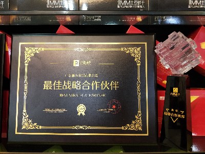 兴发娱乐食物-2019年获得最佳战略相助奖